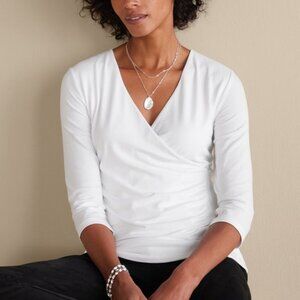 NWT SOFT SURROUNDINGS Alyssa knit top (L)